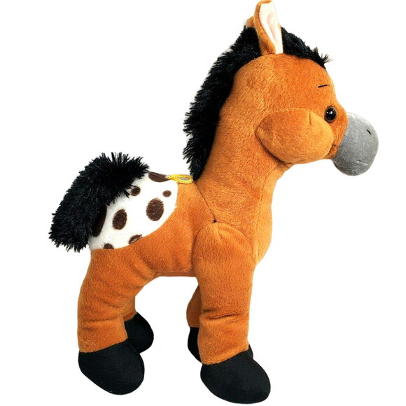 Classic Toy Company 12" Horse Plush Vintage - Picture 1 of 7